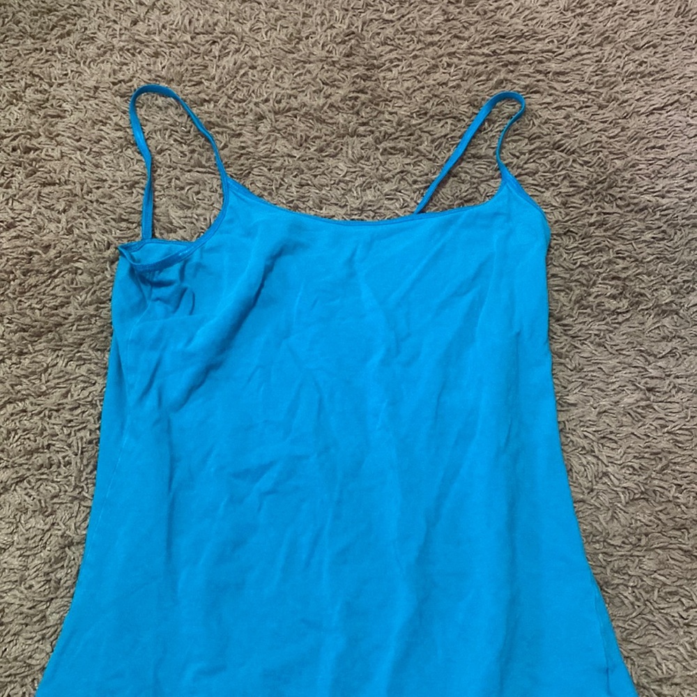 Teal tanktop